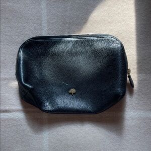 Mulberry Black Leather Makeup Case💄